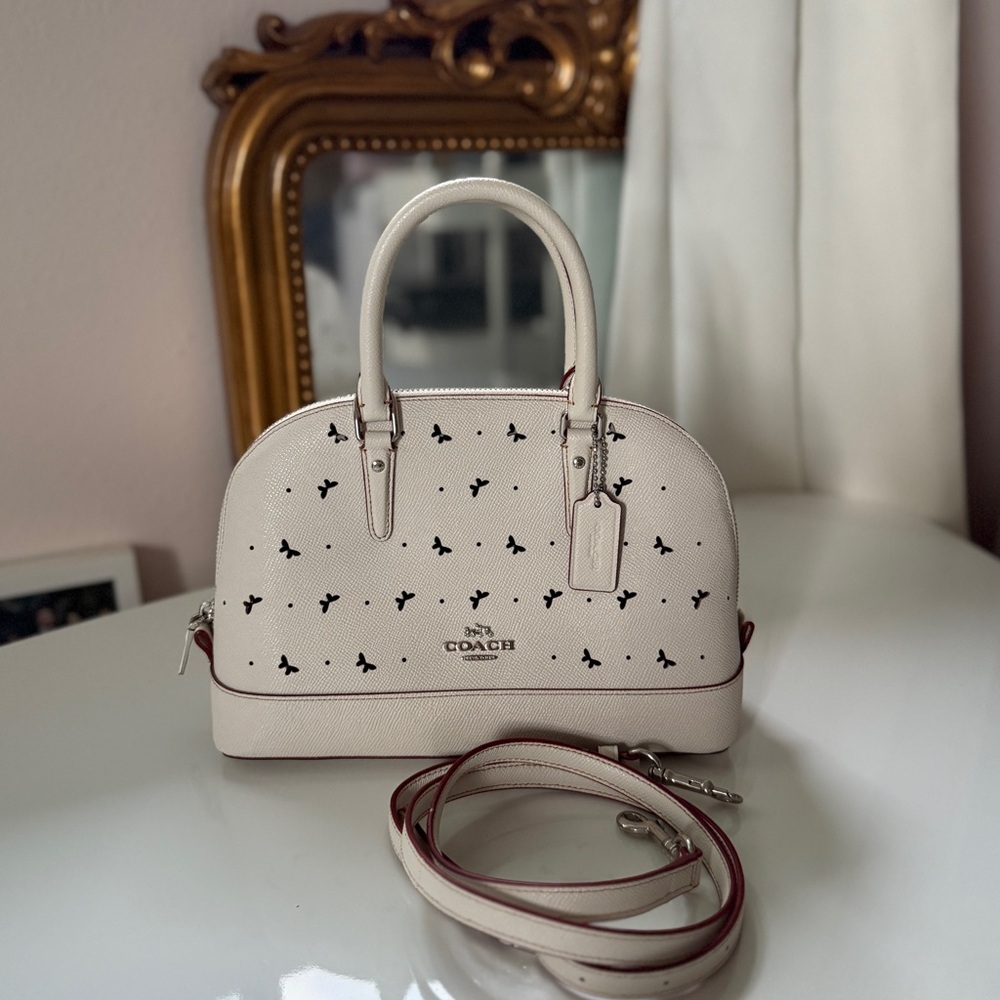 Coach Sierra Perforated Butterfly Mini Satchel - Picture 6 of 8